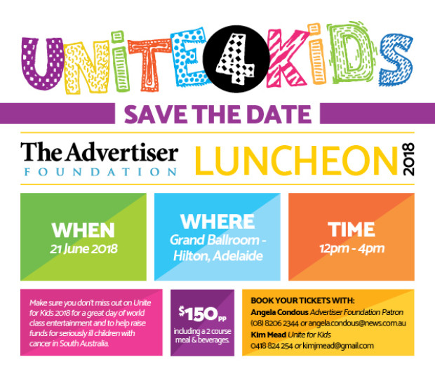 Unite 4 Kids 2018 Save The Date Lunch