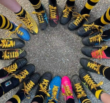 Gold laces for childhood cancer