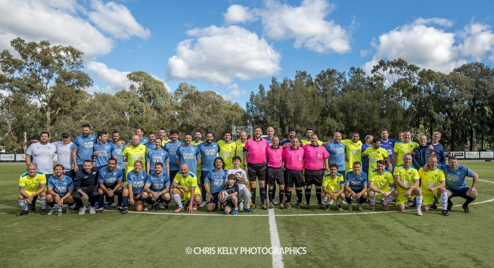Playing for Ross player line-up