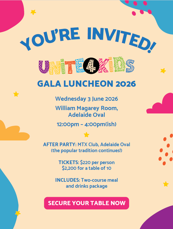 Unite4Kids 2026 invitation
